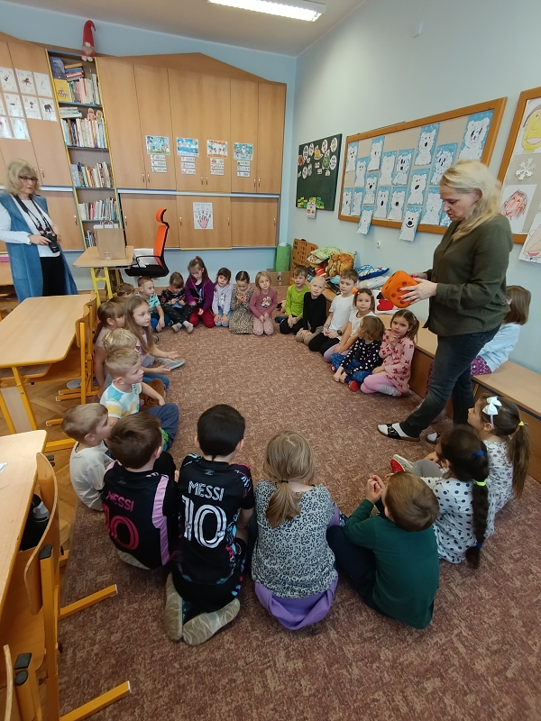 Návšteva předškoláků na ZŠ Nádražní