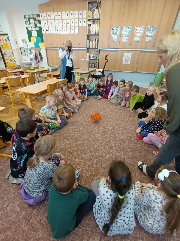 Návšteva předškoláků na ZŠ Nádražní