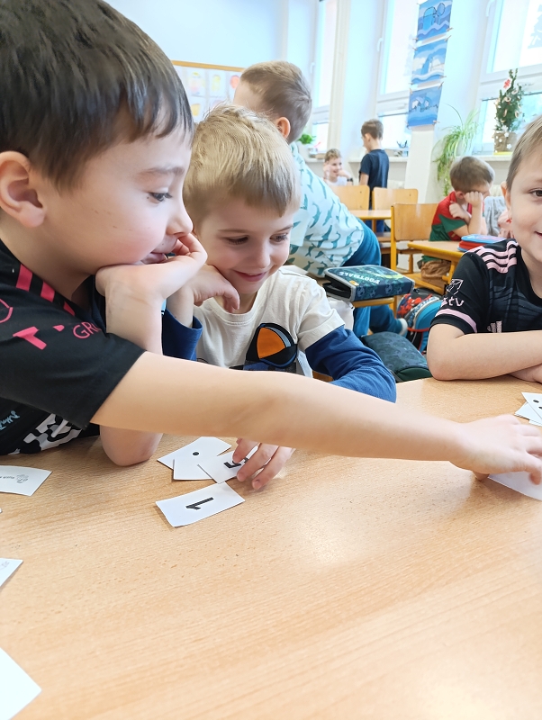 Návšteva předškoláků na ZŠ Nádražní