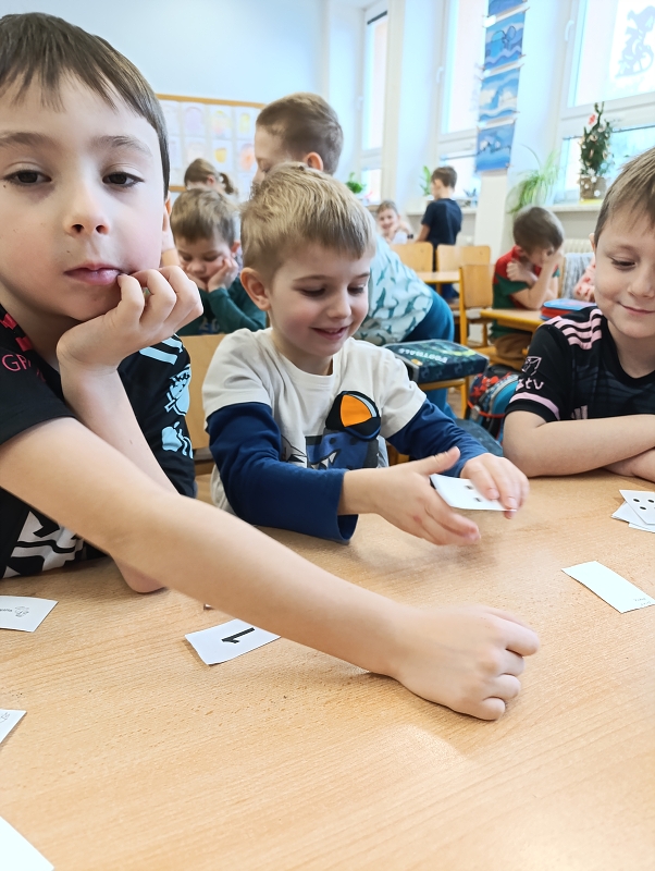 Návšteva předškoláků na ZŠ Nádražní