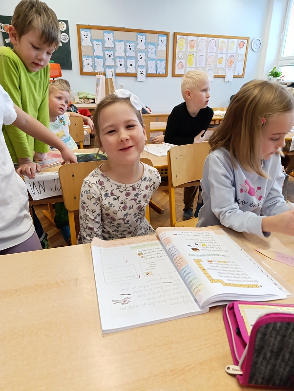 Návšteva předškoláků na ZŠ Nádražní