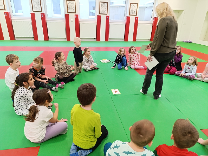 Návšteva předškoláků na ZŠ Nádražní