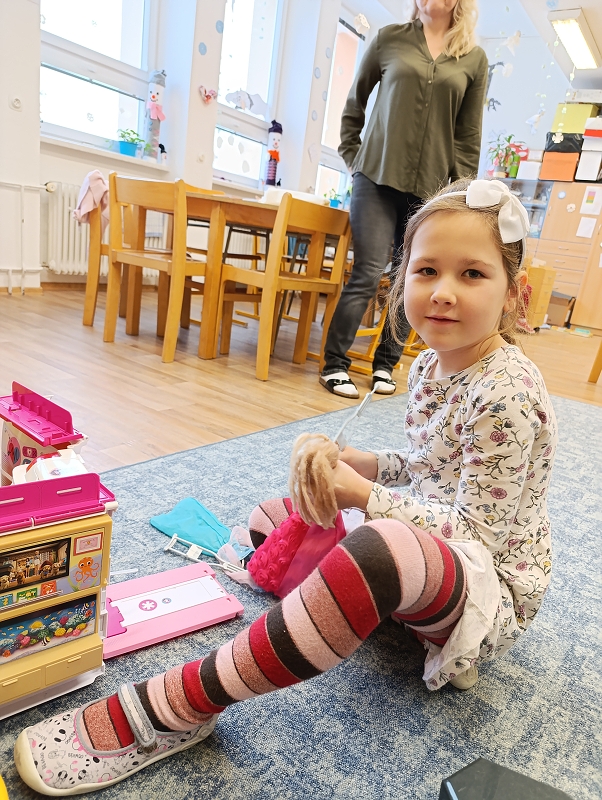 Návšteva předškoláků na ZŠ Nádražní