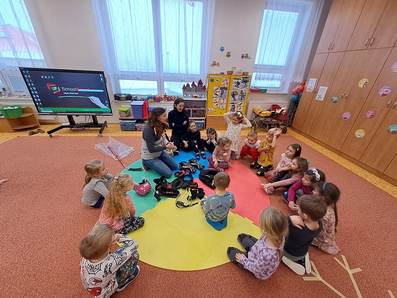 Zimní sporty u Modrásků