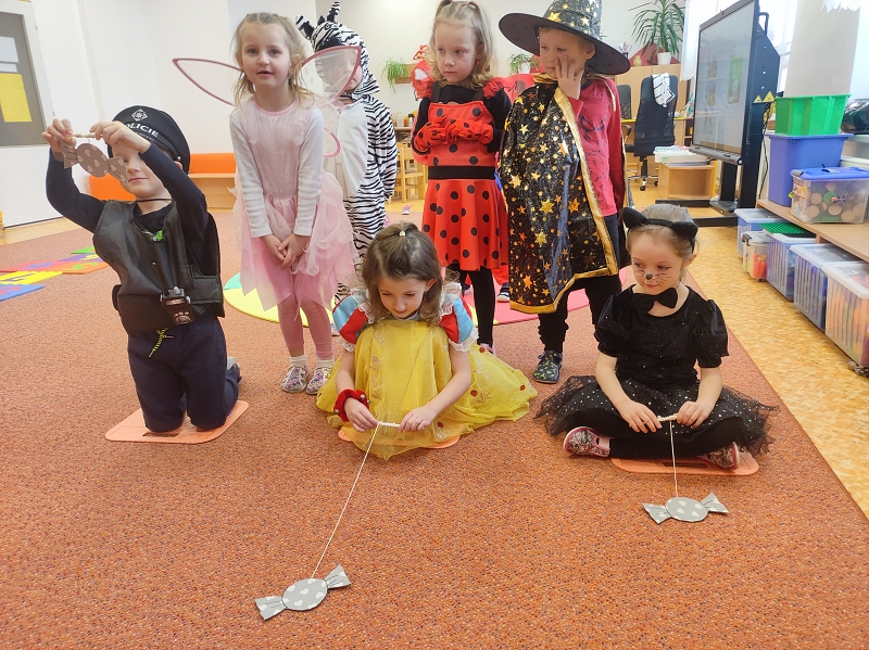 Karneval v MŠ - Žluťásci