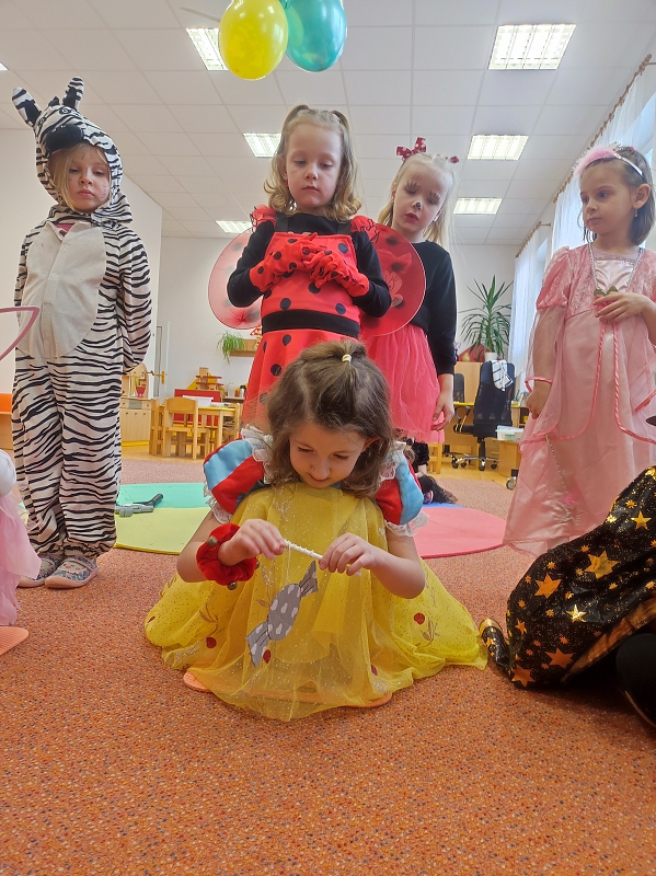 Karneval v MŠ - Žluťásci
