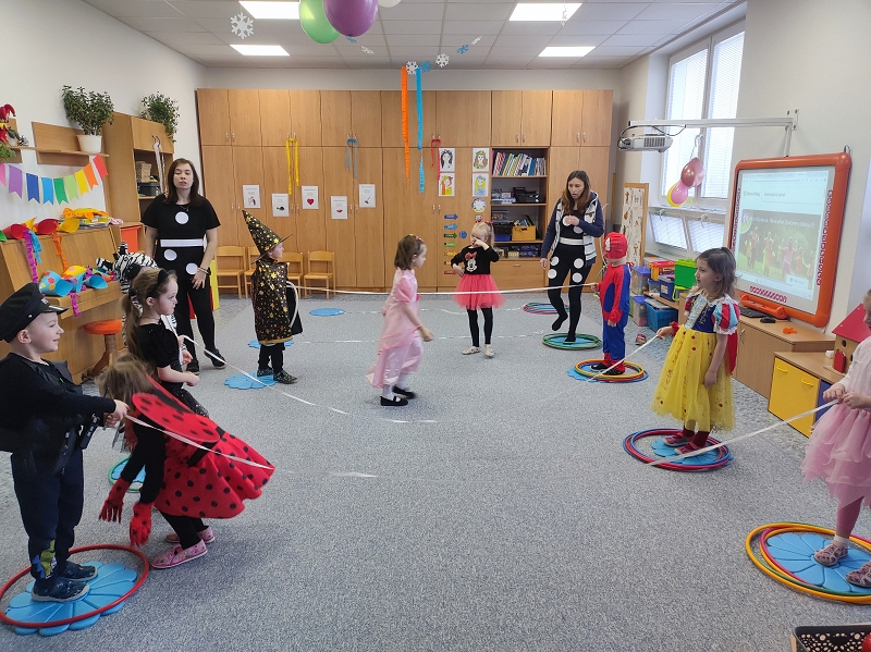 Karneval v MŠ - Žluťásci