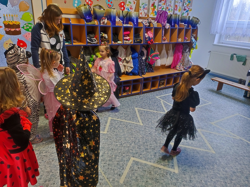 Karneval v MŠ - Žluťásci