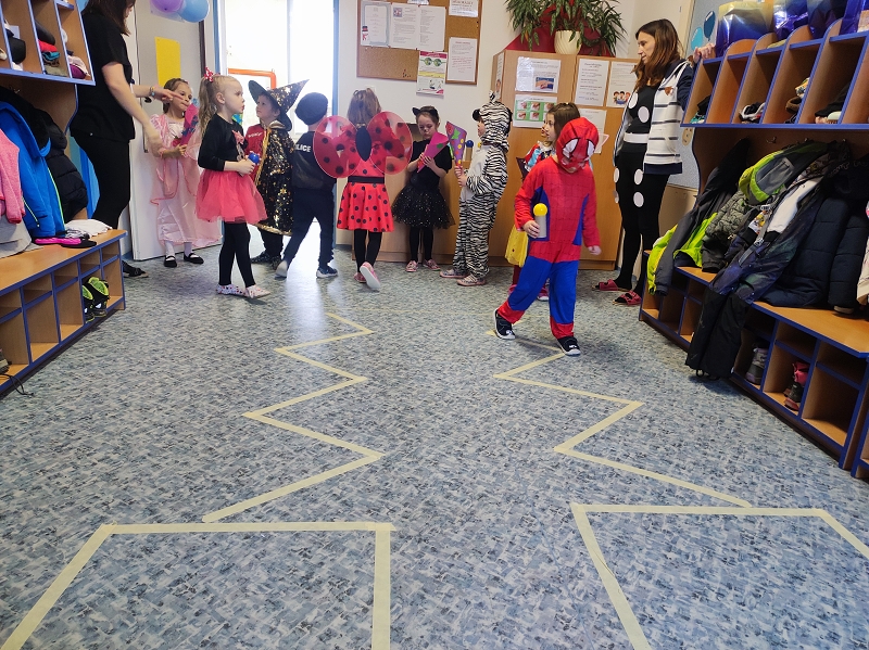 Karneval v MŠ - Žluťásci