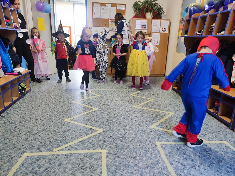 Karneval v MŠ - Žluťásci