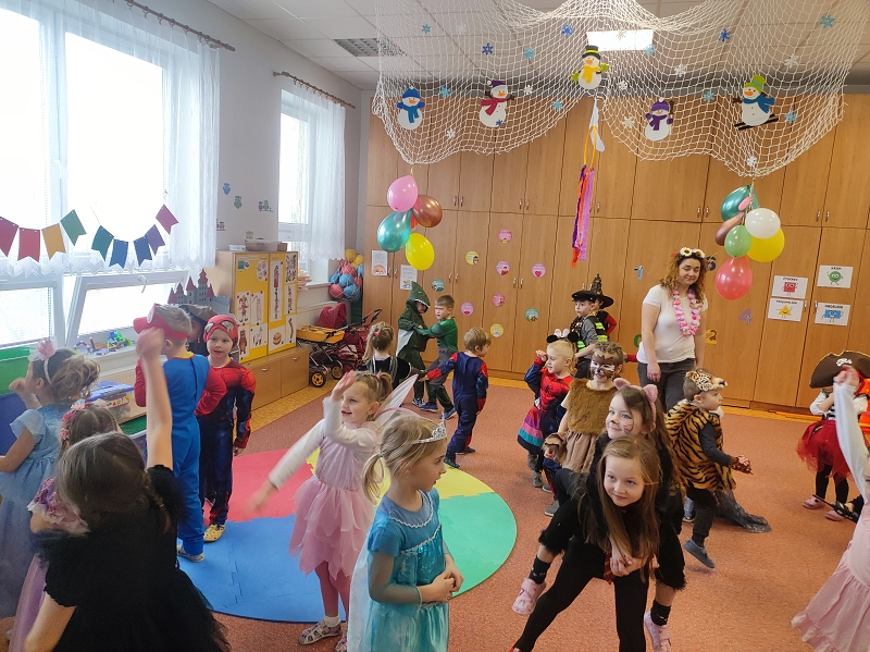 Karneval v MŠ - Žluťásci