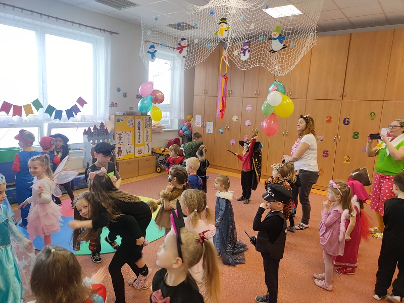 Karneval v MŠ - Žluťásci