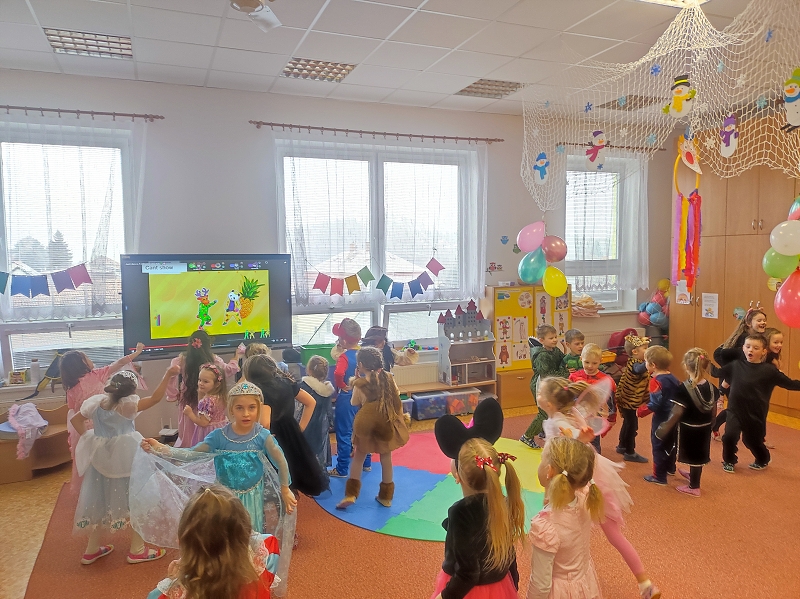Karneval v MŠ - Žluťásci