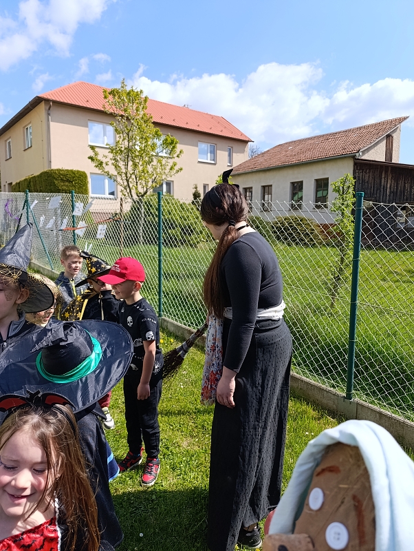 Čarodějnický rej- Modrásci