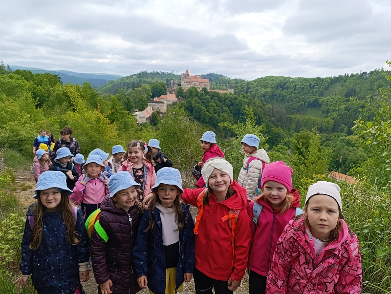 MŠ Korálky na hradě Pernštejně - výlet