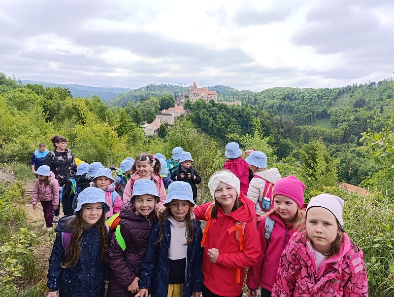 MŠ Korálky na hradě Pernštejně - výlet