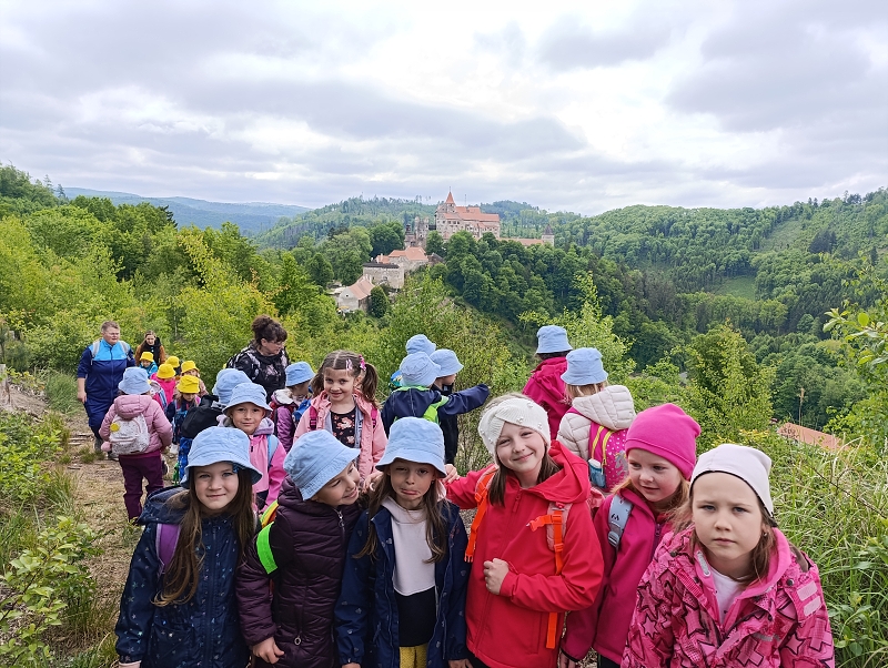 MŠ Korálky na hradě Pernštejně - výlet