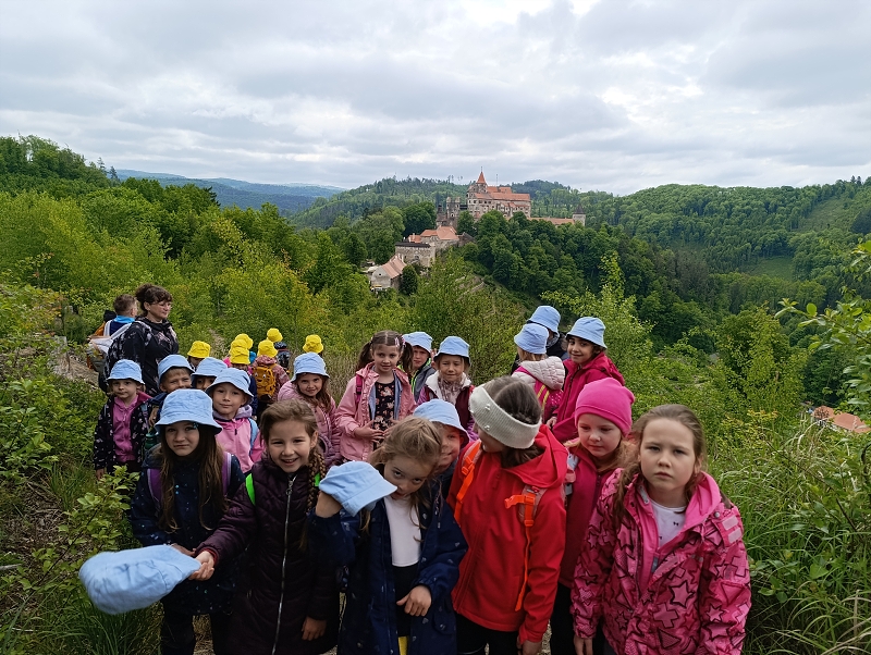 MŠ Korálky na hradě Pernštejně - výlet