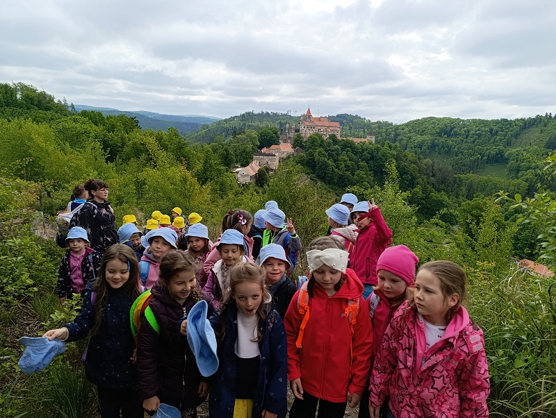 MŠ Korálky na hradě Pernštejně - výlet
