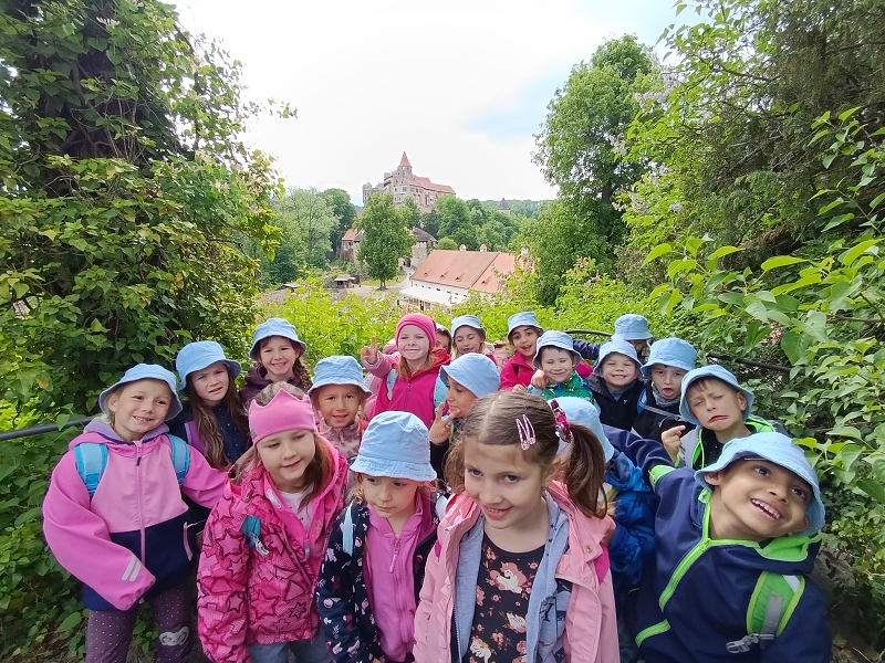 MŠ Korálky na hradě Pernštejně - výlet