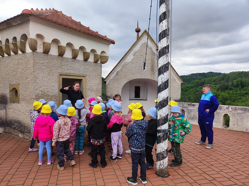 MŠ Korálky na hradě Pernštejně - výlet