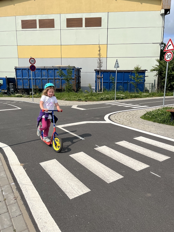Zeleňásci a Žluťásci na dopravním hřišti