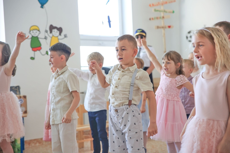 Slavnostní rouzloučení s předškoláky MŠ Korálky