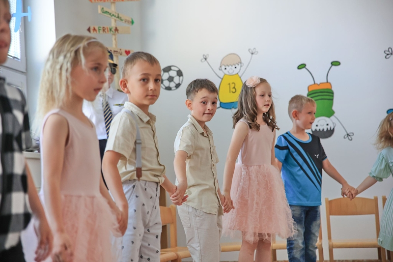 Slavnostní rouzloučení s předškoláky MŠ Korálky