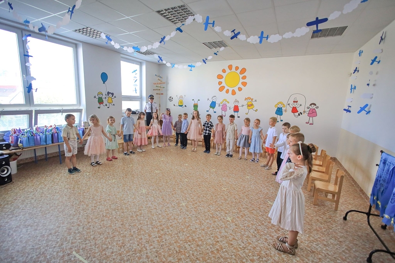 Slavnostní rouzloučení s předškoláky MŠ Korálky