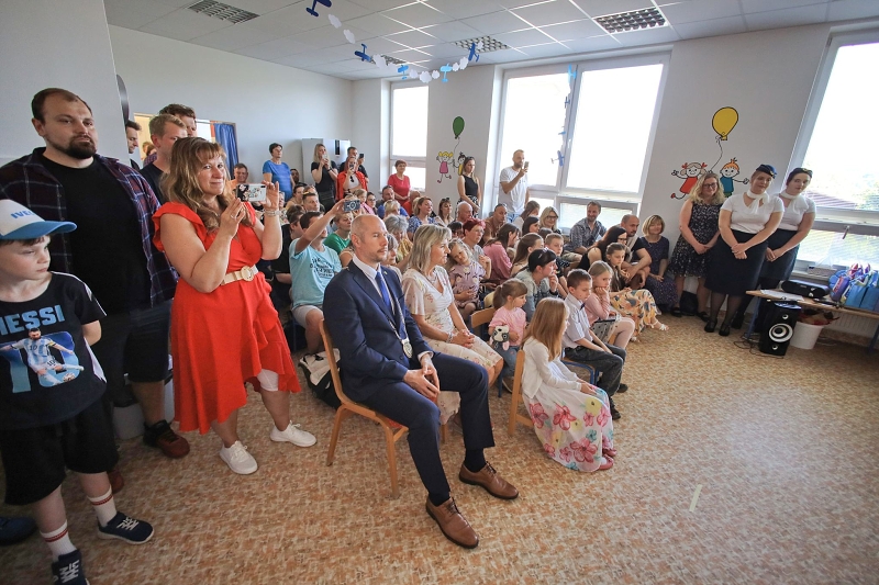 Slavnostní rouzloučení s předškoláky MŠ Korálky