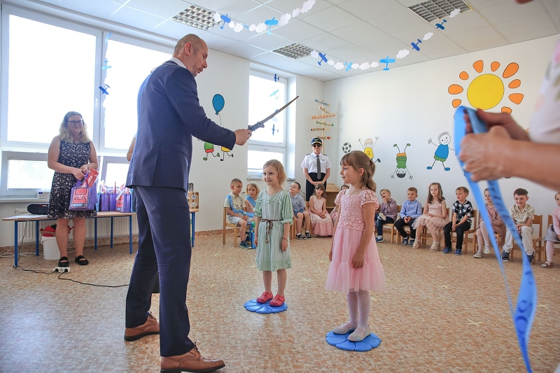 Slavnostní rouzloučení s předškoláky MŠ Korálky