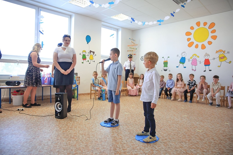 Slavnostní rouzloučení s předškoláky MŠ Korálky