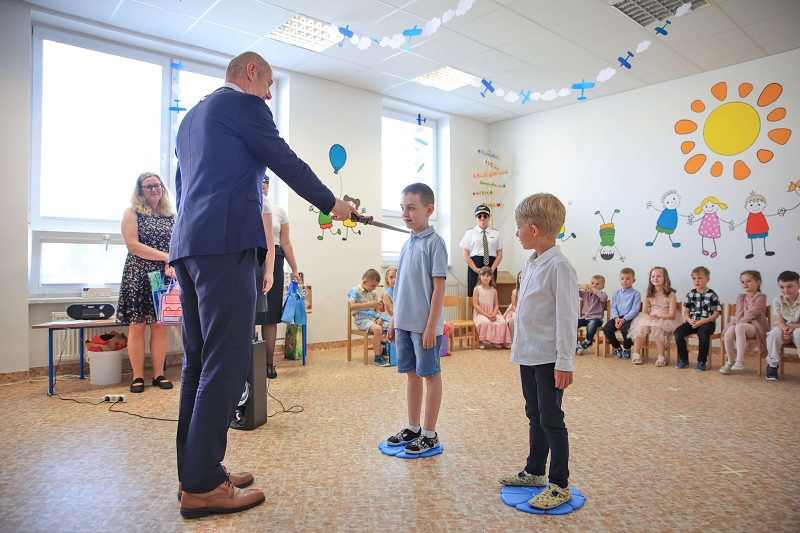Slavnostní rouzloučení s předškoláky MŠ Korálky