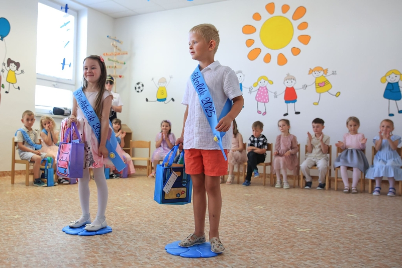 Slavnostní rouzloučení s předškoláky MŠ Korálky