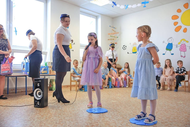 Slavnostní rouzloučení s předškoláky MŠ Korálky