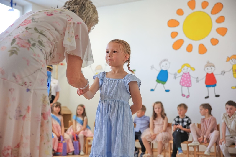 Slavnostní rouzloučení s předškoláky MŠ Korálky