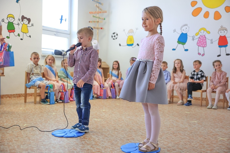 Slavnostní rouzloučení s předškoláky MŠ Korálky