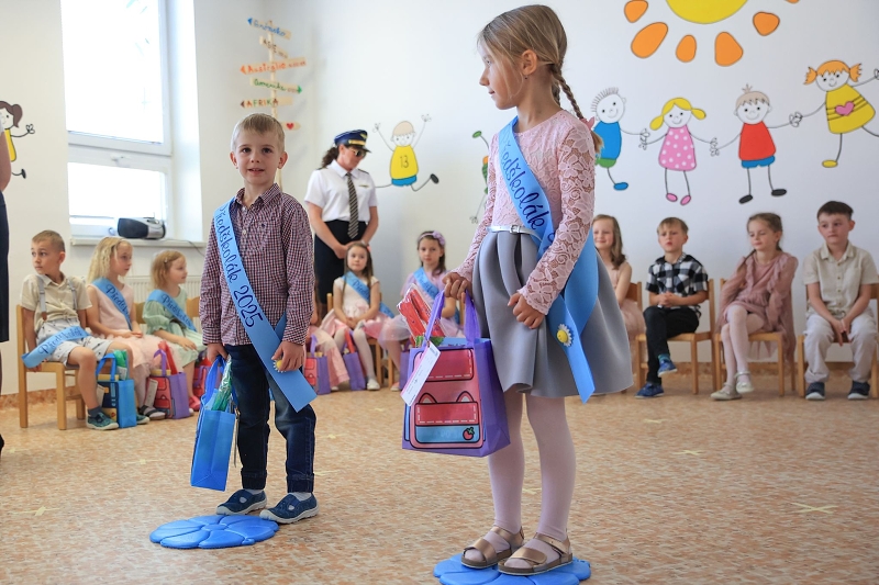 Slavnostní rouzloučení s předškoláky MŠ Korálky