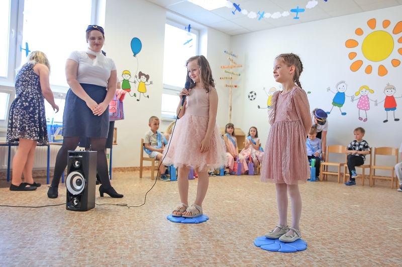 Slavnostní rouzloučení s předškoláky MŠ Korálky