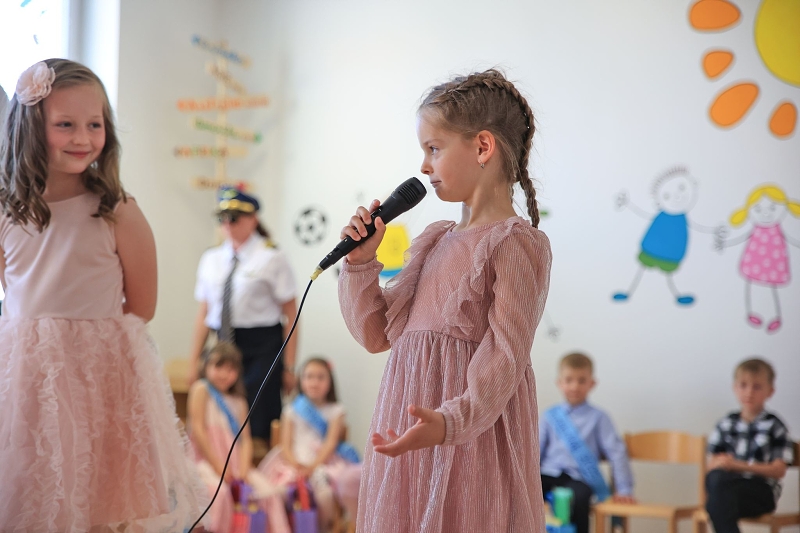 Slavnostní rouzloučení s předškoláky MŠ Korálky