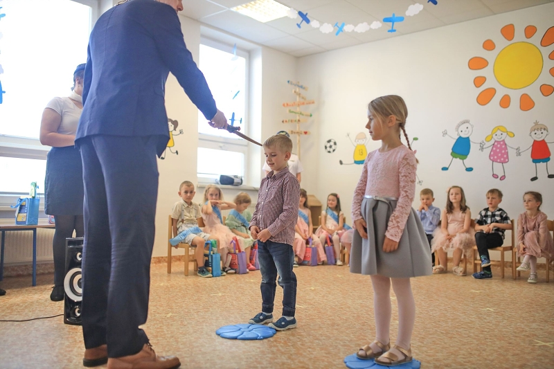 Slavnostní rouzloučení s předškoláky MŠ Korálky