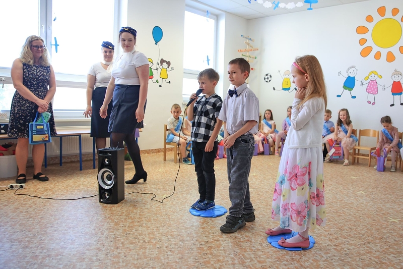Slavnostní rouzloučení s předškoláky MŠ Korálky