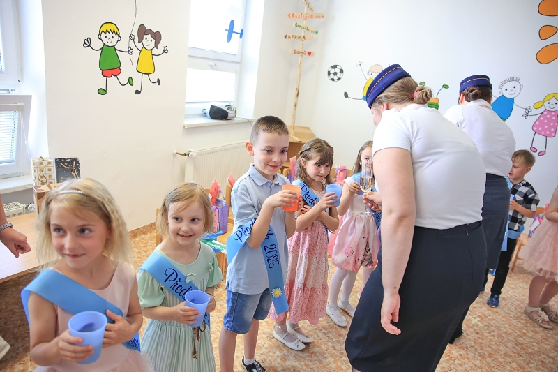 Slavnostní rouzloučení s předškoláky MŠ Korálky
