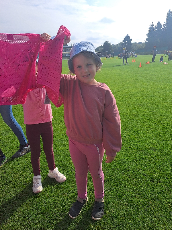 Sportovní dopoledne s fotbalisty - Modrásci