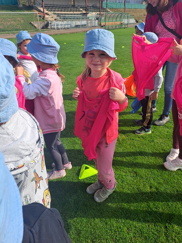 Sportovní dopoledne s fotbalisty - Modrásci