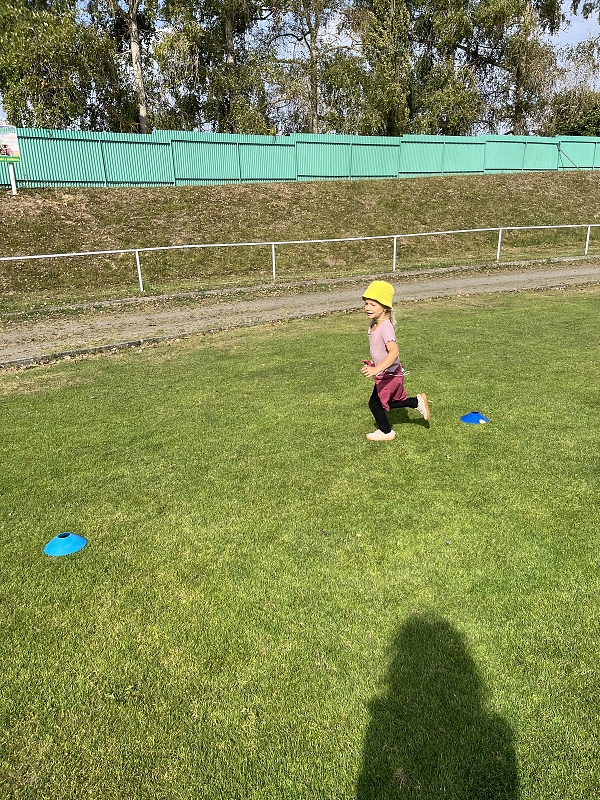 Žluťásci - Sportovní dopoledne na fotbalovém hřišti