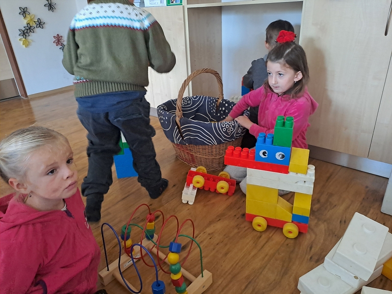 Návštěva v Kamélii - Modrásci