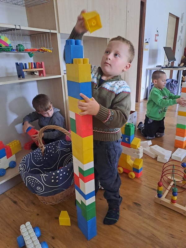 Návštěva v Kamélii - Modrásci