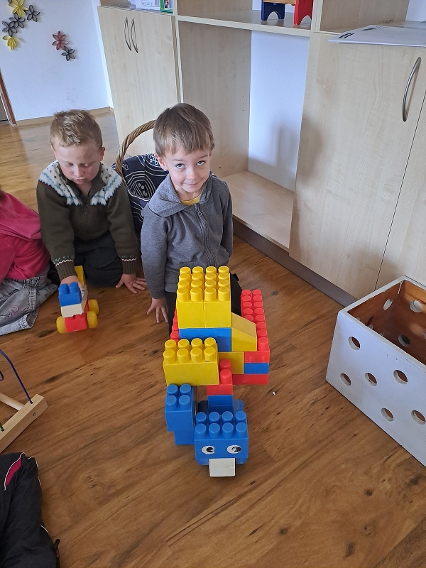 Návštěva v Kamélii - Modrásci