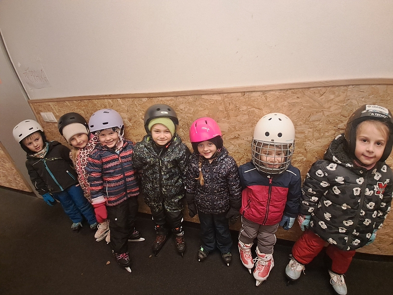 3. lekce bruslení - Modrásci